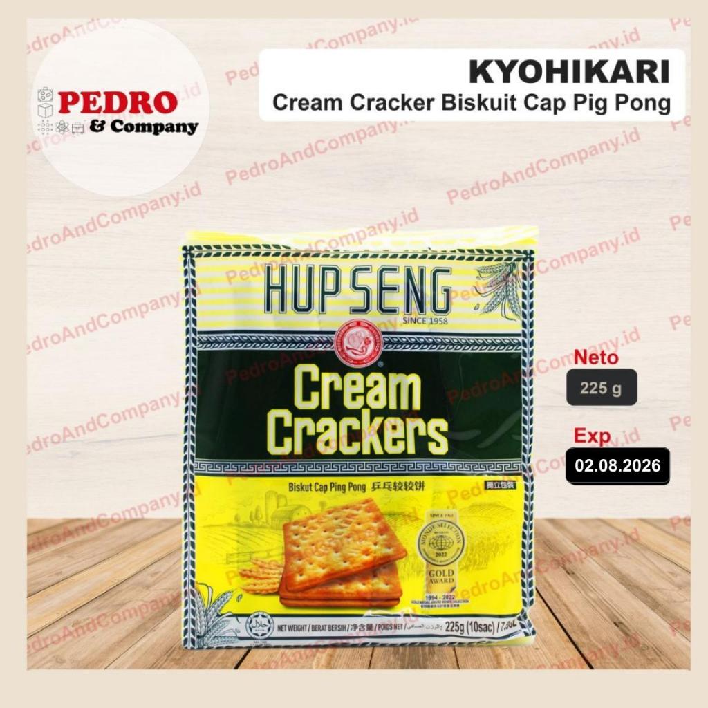 

Hup seng cream crackers biskuit biscuit (biru) 225 gram