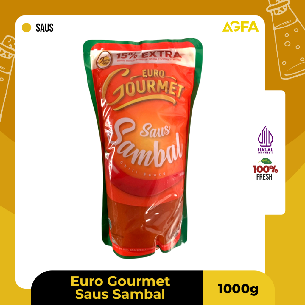 

Euro Gourmet Barbeque BBQ 250 gram Halal / Saus Keju / Saus Bakaran / Saos Sosis Bakar Steak