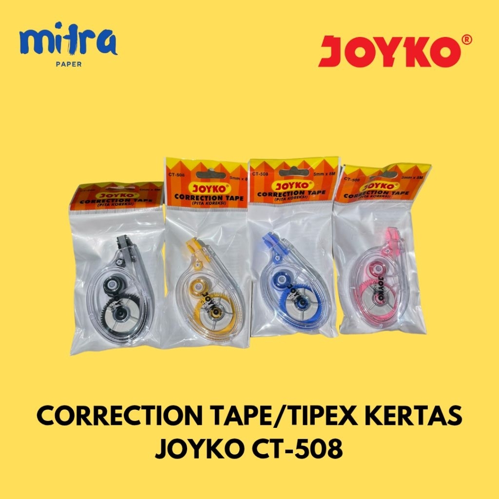 

TipX Kertas / Correction Tape Joyko CT-508