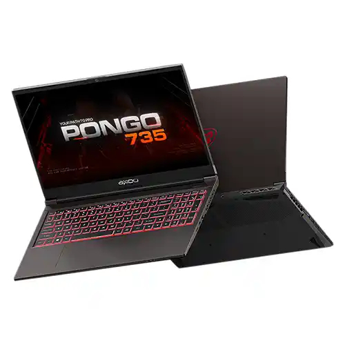 LAPTOP GAMING AXIOO MYBOOK PONGO 735 BLACK