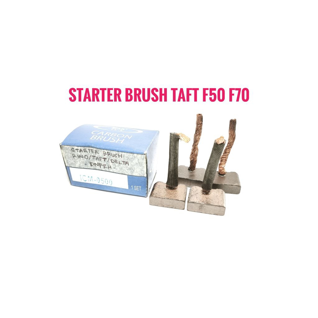 Starter Brush Daihatsu Taft F50 F70 Carbon Brush Dinamo Starter Daihatsu Taft F-50 F-70 Merk IKAR IC