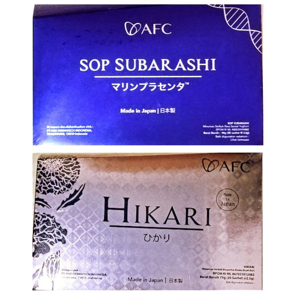 

Paket Subarashi + Hikari Vitamin Mata dan Otak exp terbaru