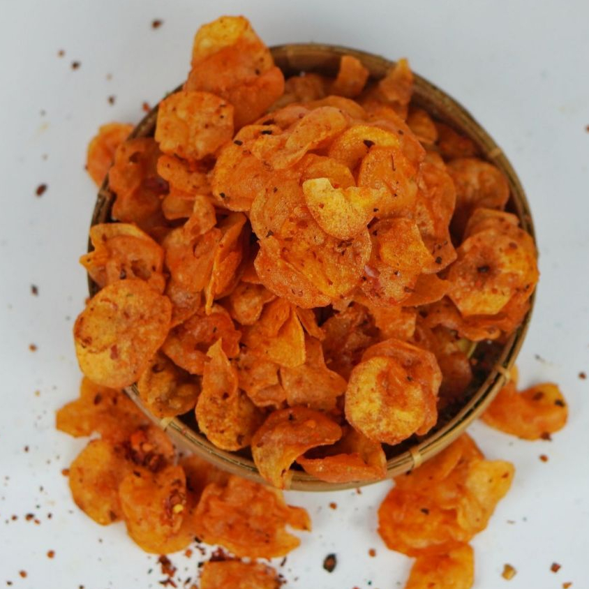 

Aira Keripik Kentang Keju Pedas 110 gram