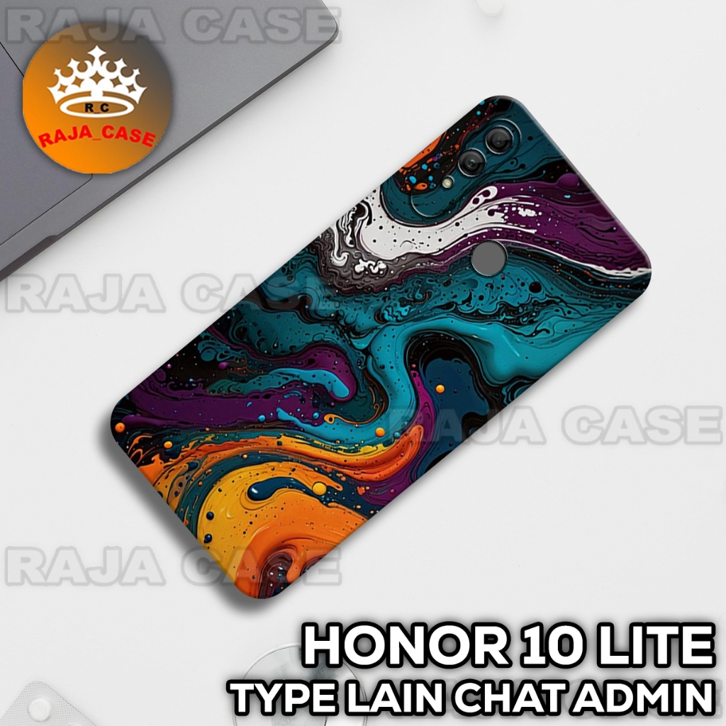 RC25 Softase HONOR 10 LITE Motif MARBLE Case Hp HONOR 10 LITE - SILIKON - SILICON - CASING - CASE