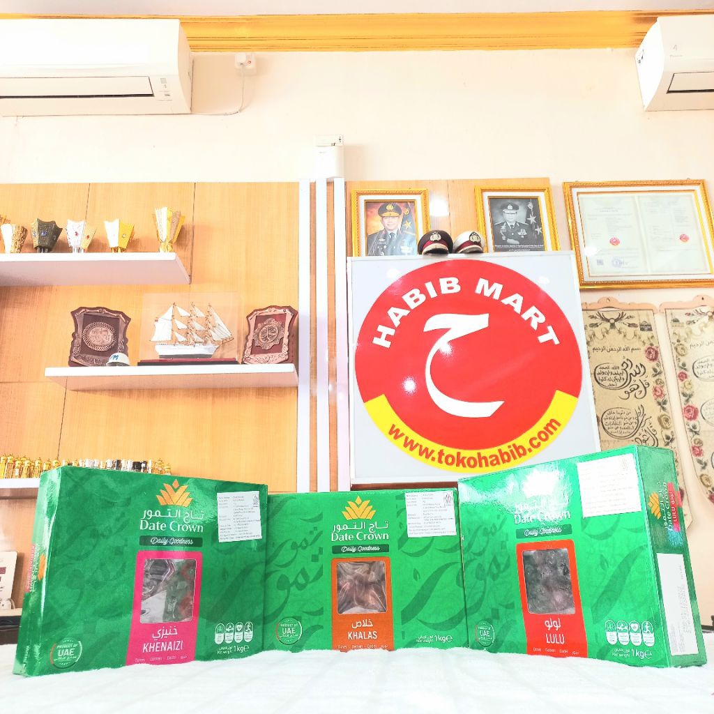 

Kurma Date Crown 1kg – Khalas | Khenaizi | Lulu – Kurma Premium Asli UEA