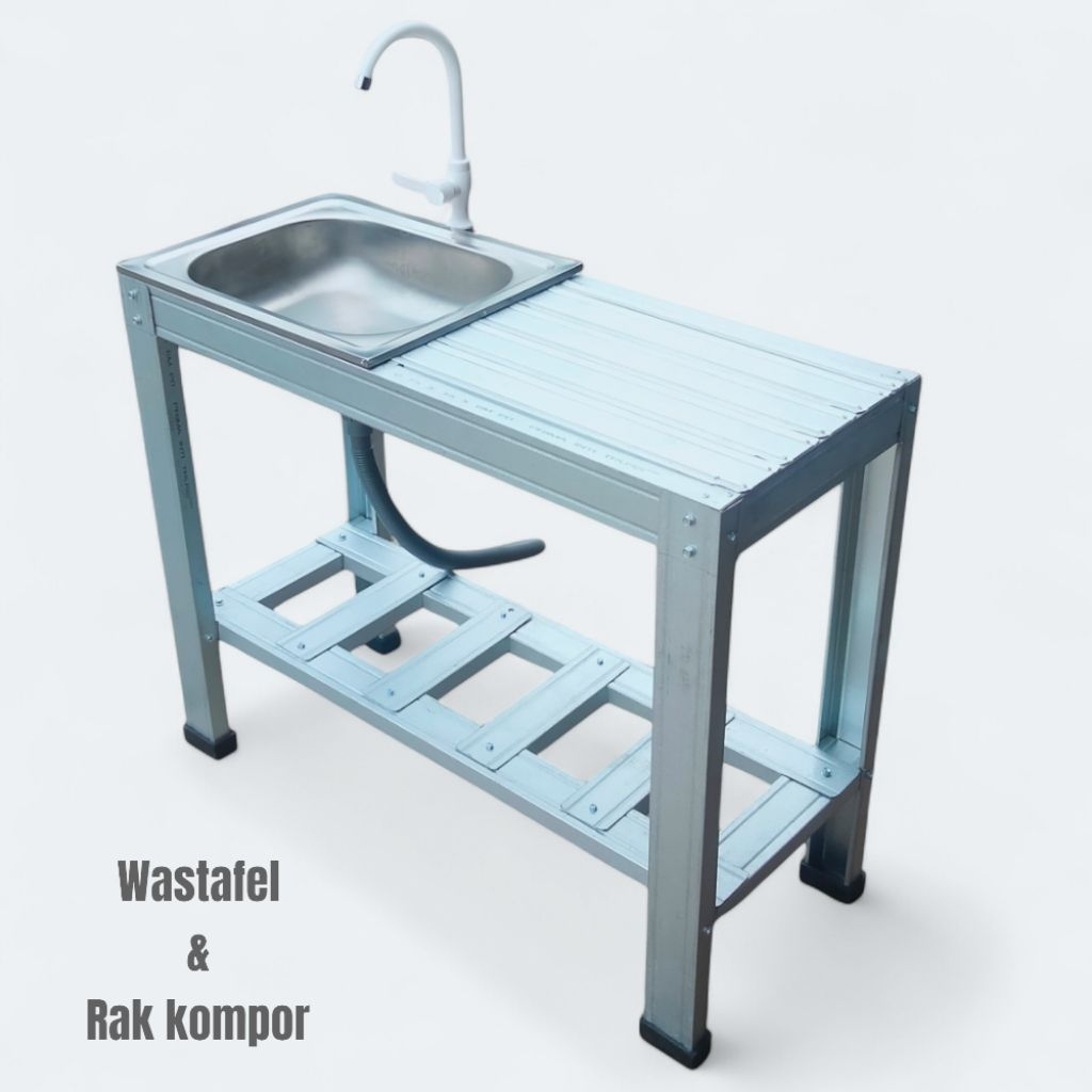 WASTAFEL/BAK CUCI  DAN TEMPAT KOMPOR SATU TUNGKU MULTIFUNGSI, HEMAT, KOKOH, PROTABLE