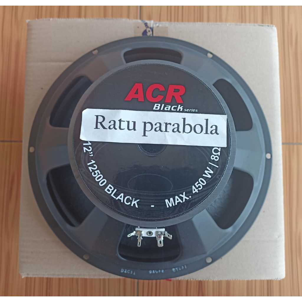 SPEAKER ACR 12 INCH 12500 BLACK WOFER 450W 8 OHM