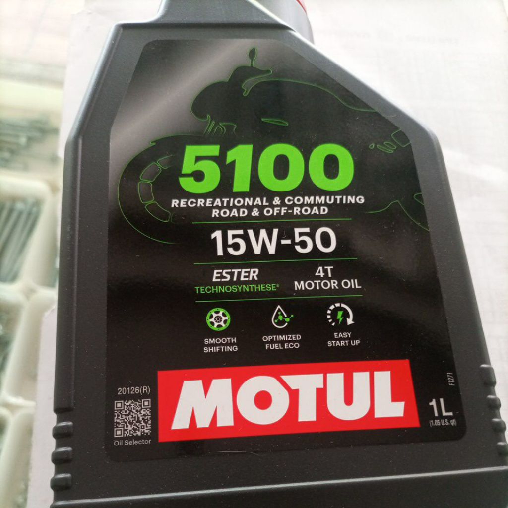oli mesin 15w 50 1l 5100 motul