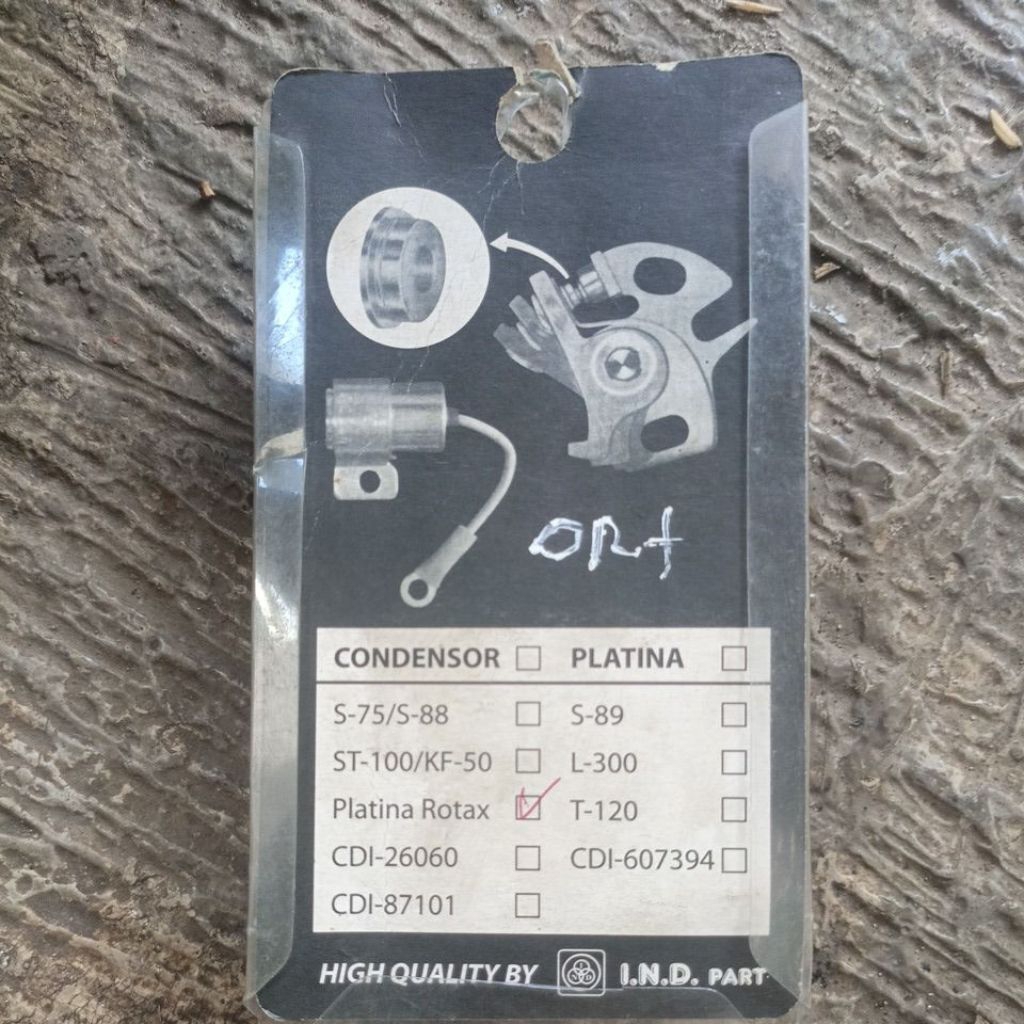 PLATINA ROTAK FUTURA CARY