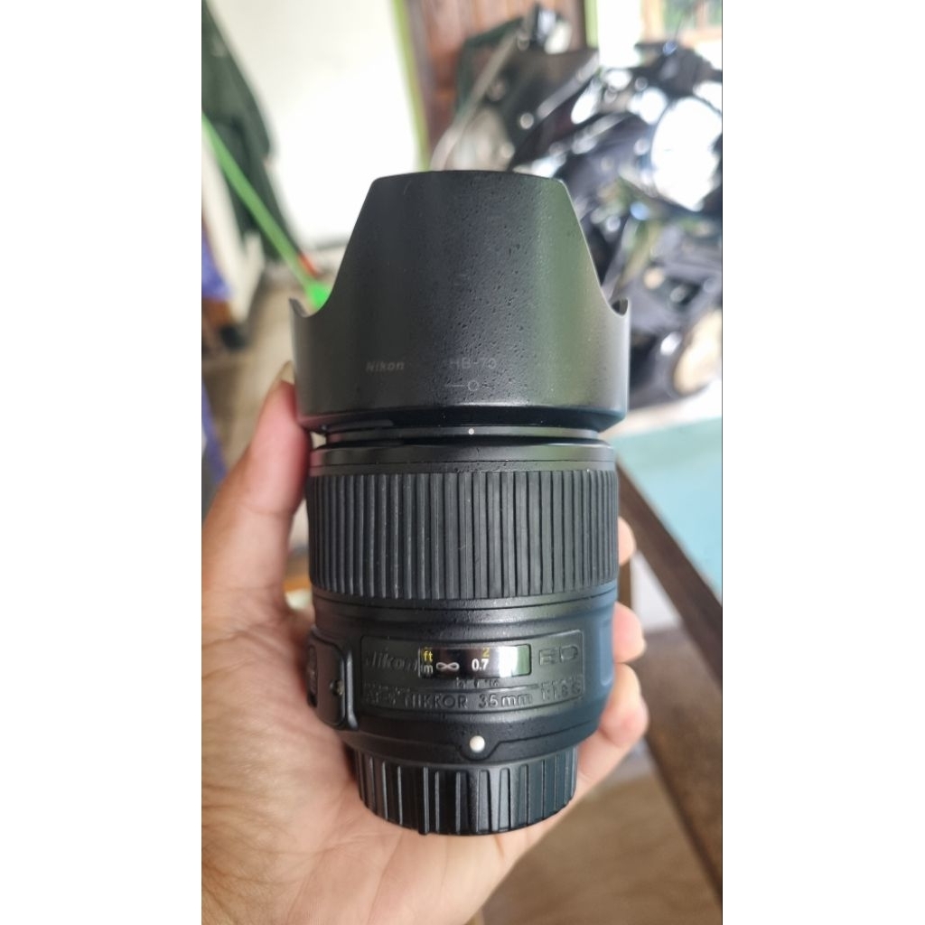 Lensa Nikon Afs 35mm F1.8 ED Fx