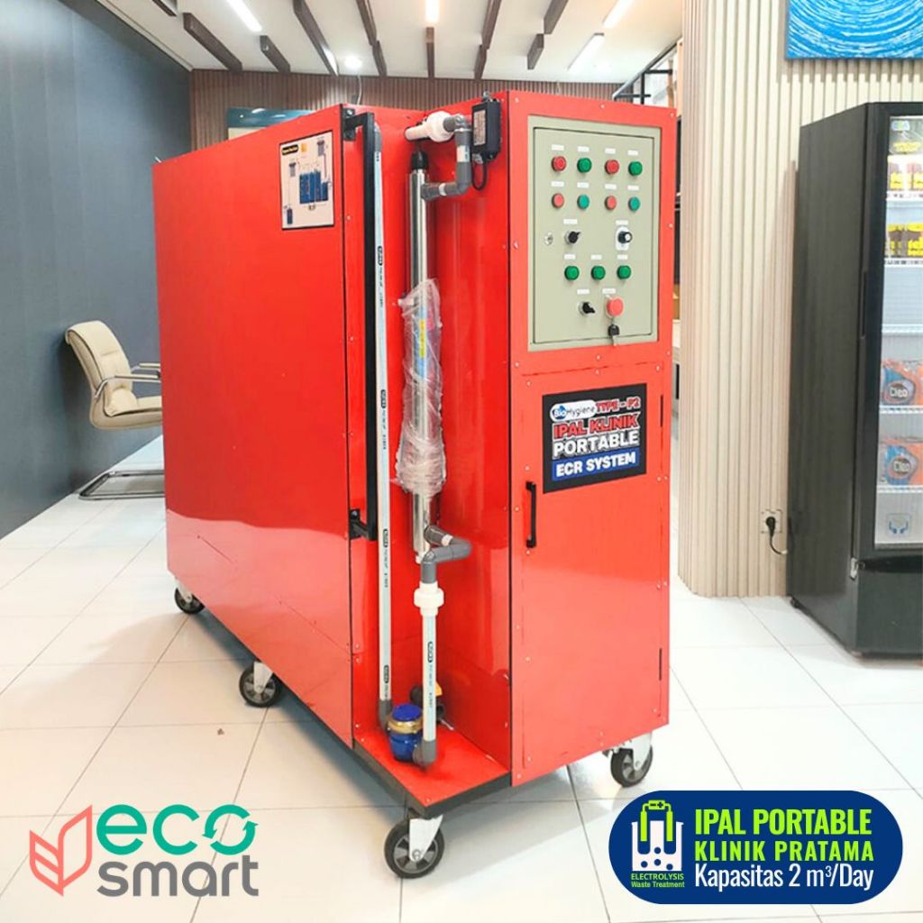 IPAL portable otomatis untuk klinik - harga terjangkau