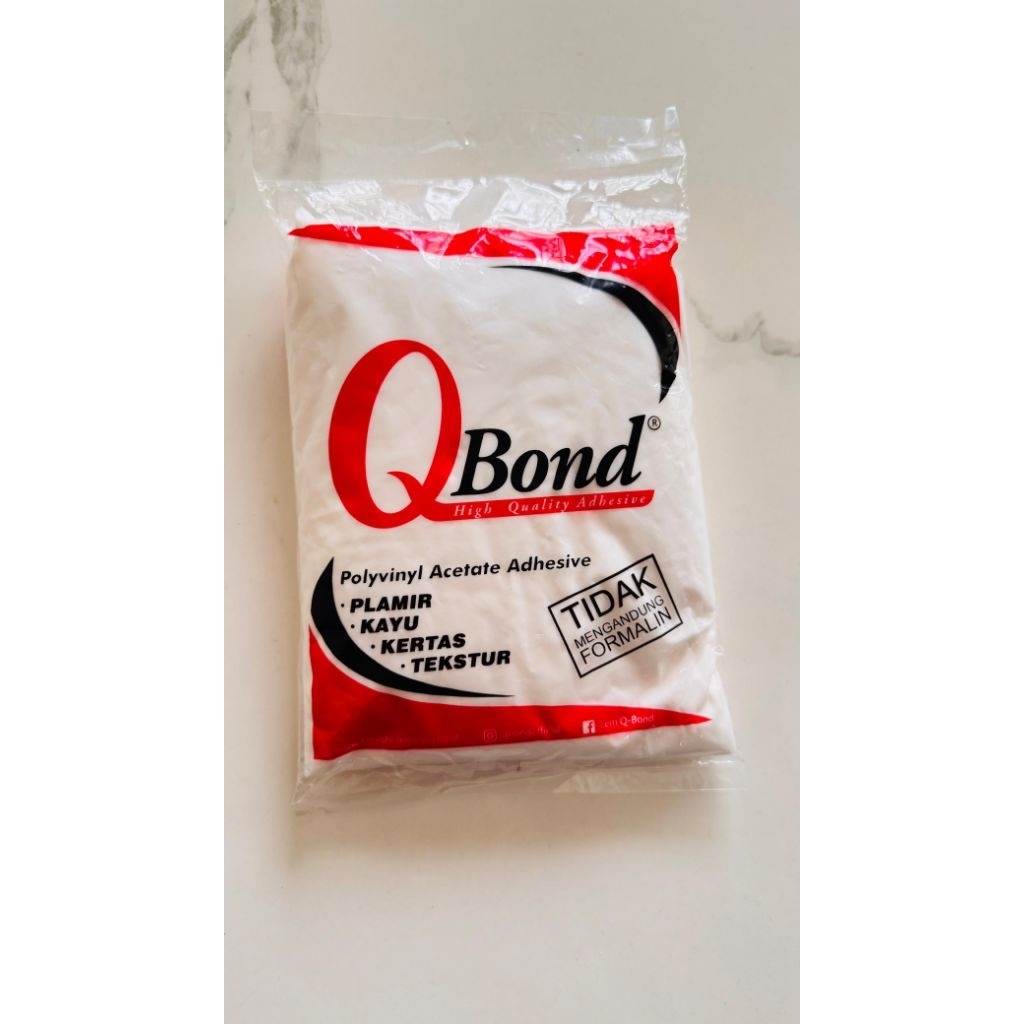 Lem qbond lem kayu lem putih berat 700gram high quality