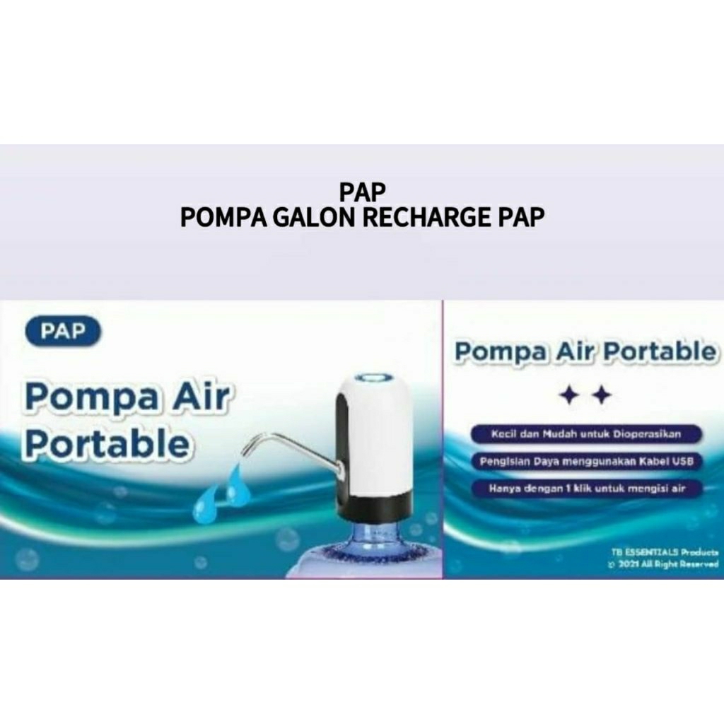 POMPA GALON ELECTRIK CHARGER AUTOMATIC