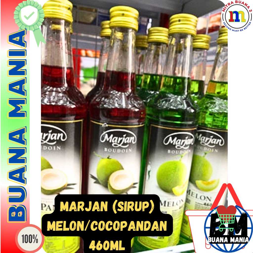 

SIRUP MARJAN MELON / COCOPANDAN 460ML