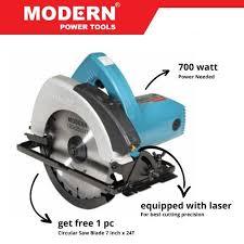 MODERN M2600L Circular Saw 7 Inch / Gergaji Listrik / Circle Potong Kayu Mesin M-2600 L