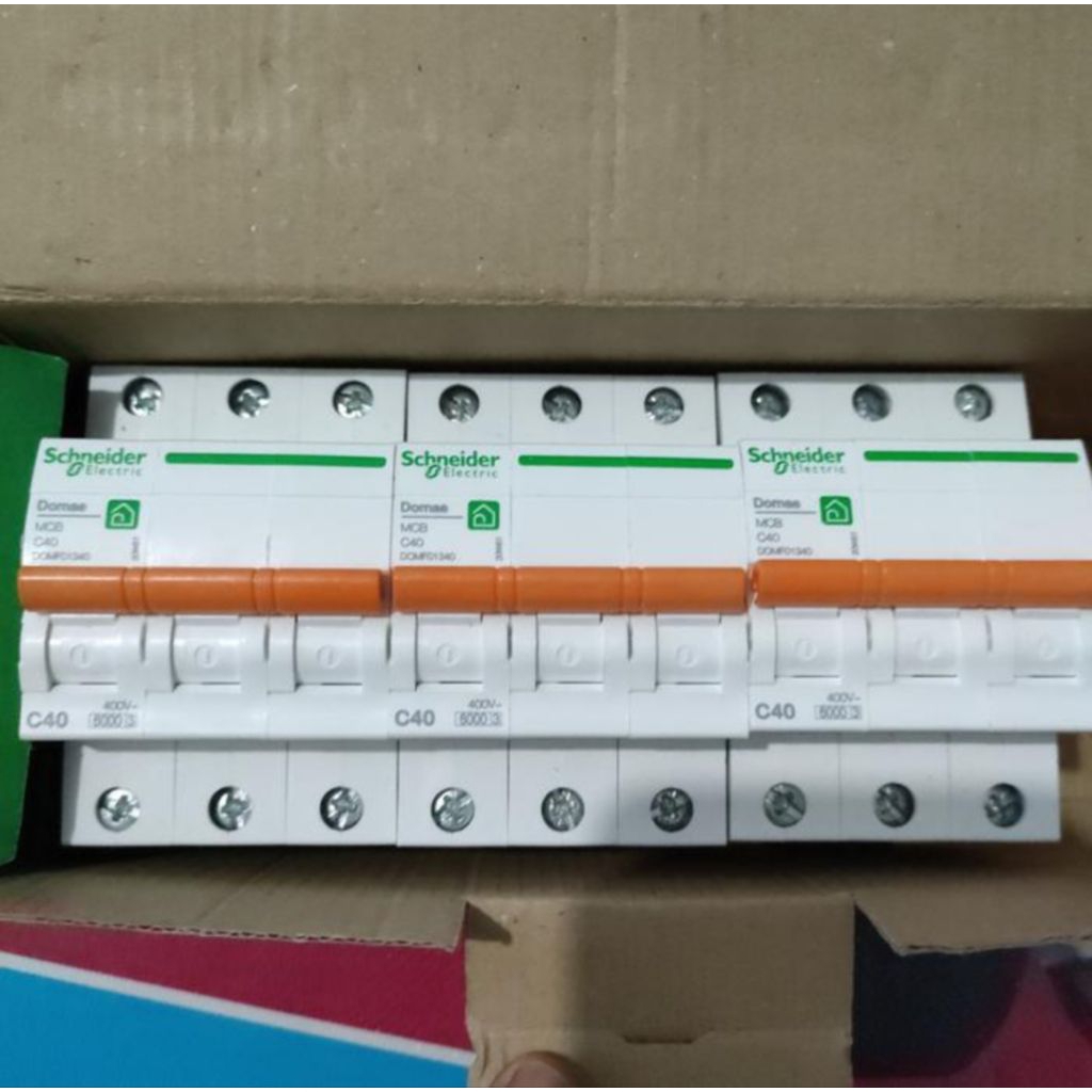 mcb 3phase doame schneider new