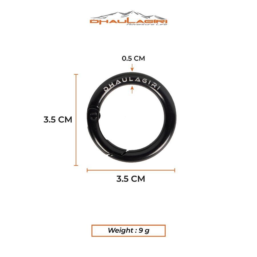 CARABINER DHAULAGIRI CARABINER ROUND TYPE 3,5 CM
