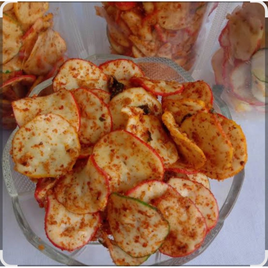 

Kerupuk Sebring Seblak Kering Pedas Gurih 250gr