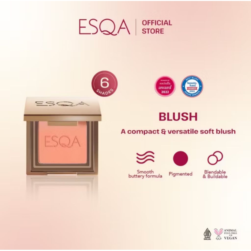 Esqa Blush On Fullsize Exp 2028/2029