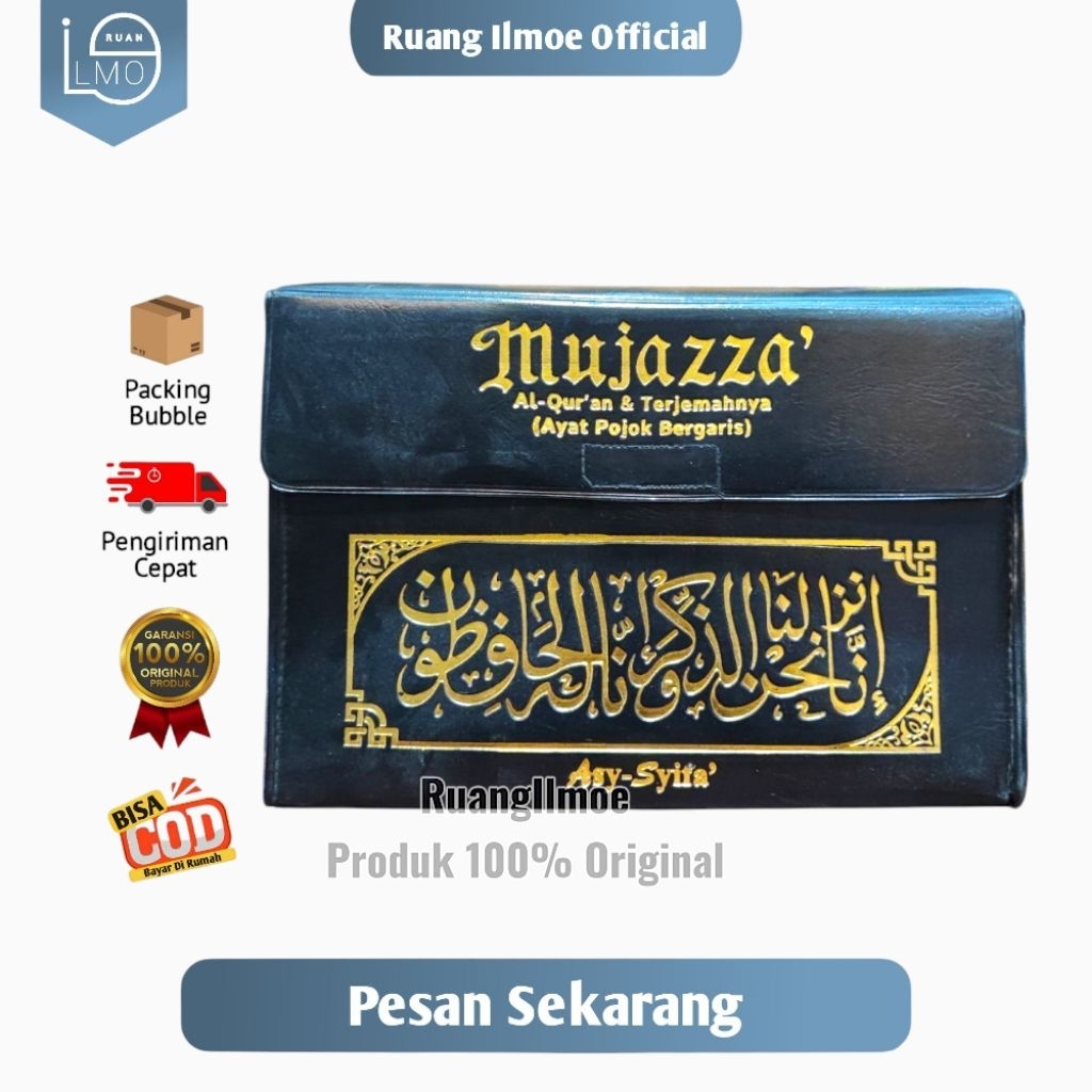 Al Quran Mujazza' Per Juz Terjemahan B5 Kalep Tas