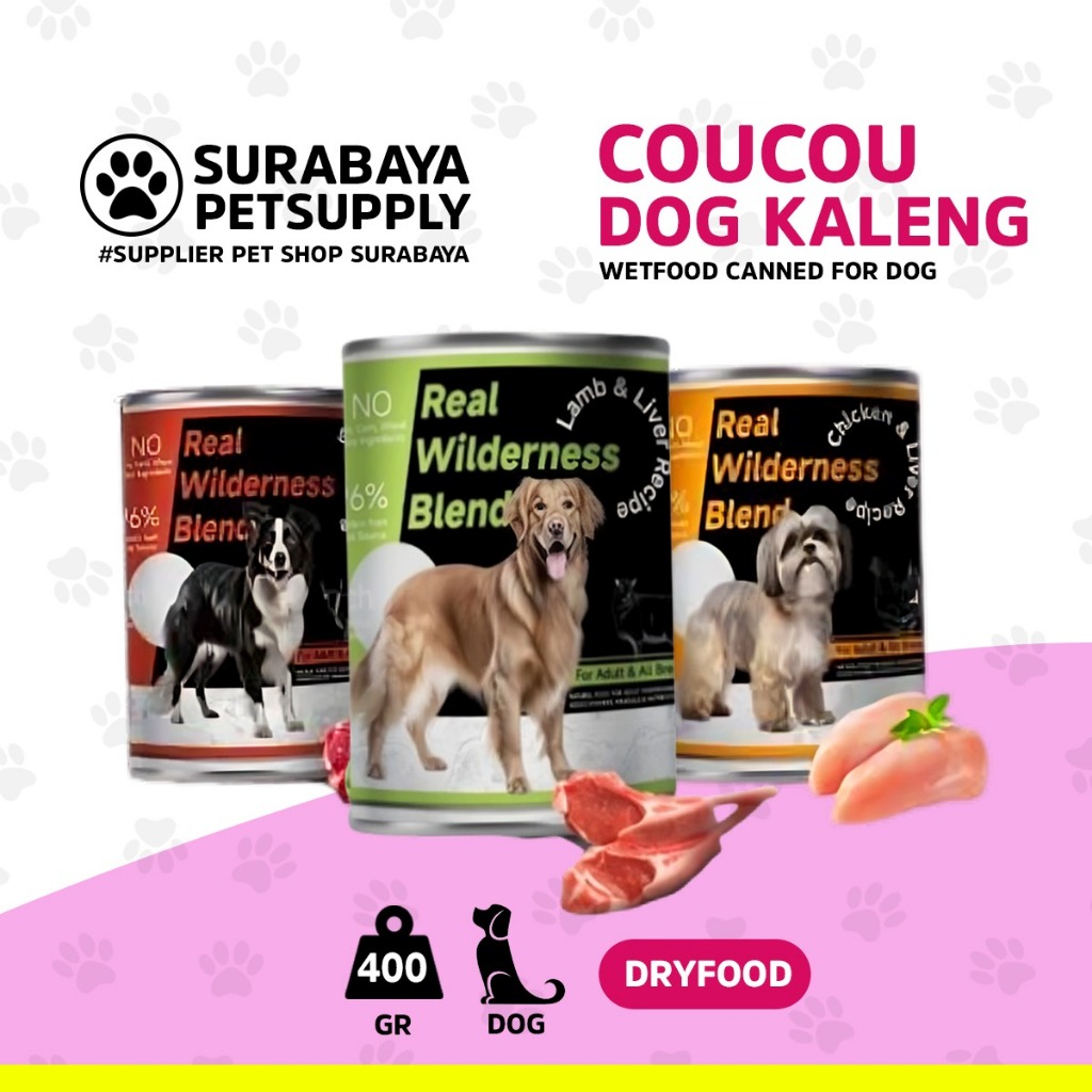 Coucou dog kaleng Lamb and liver - Coucou kaleng dog Lamb - Coucou kaleng dog Chicken liver - Cou co
