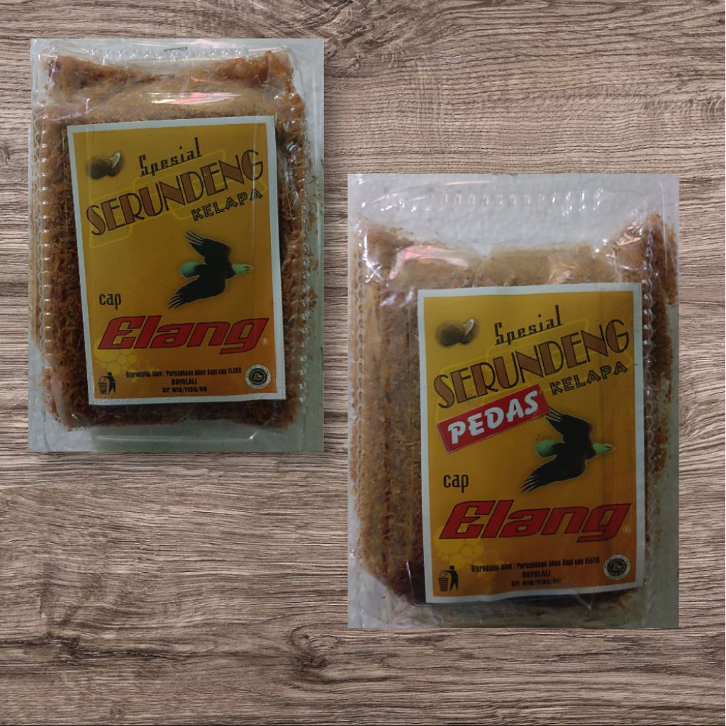 

Spesial srundeng kelapa cap elang 250g