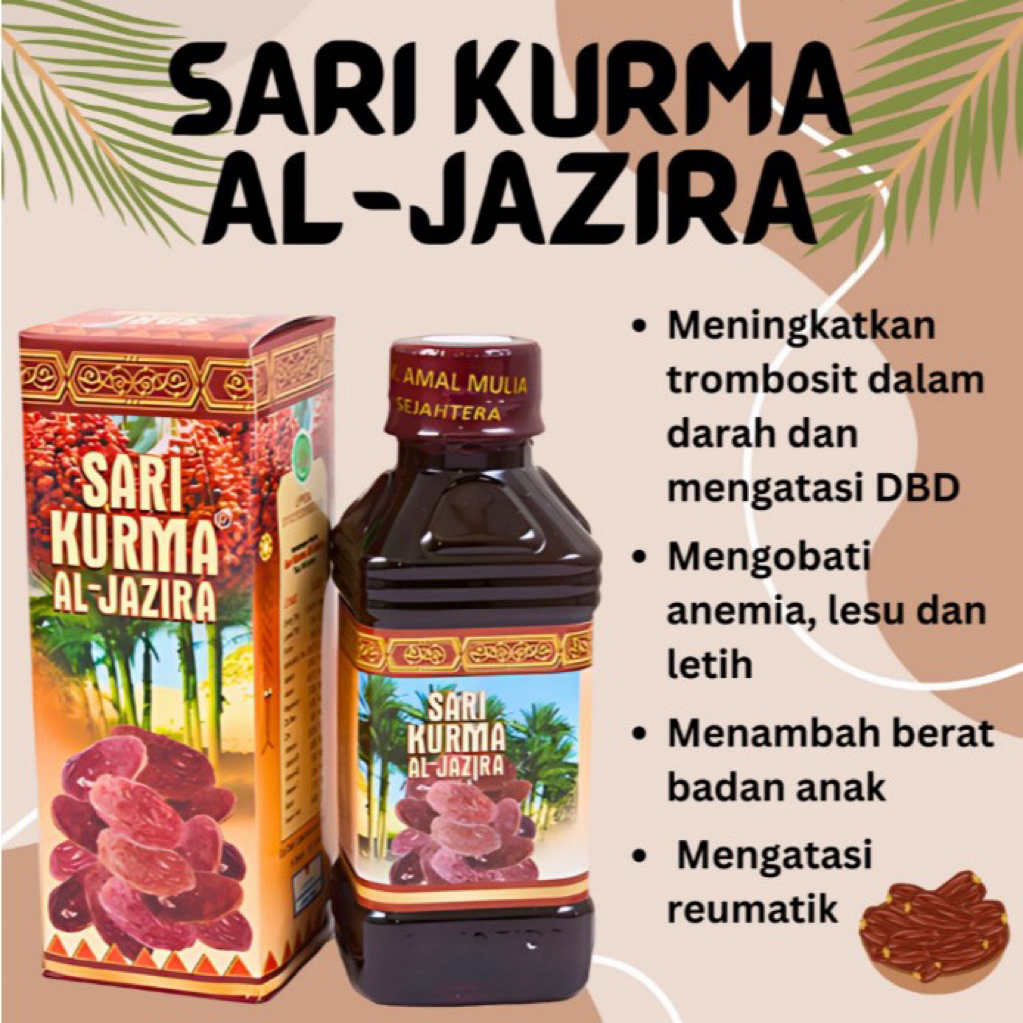 

MADU SARI KURMA AL-JAZIRA 360GR /100% ORIGINAL