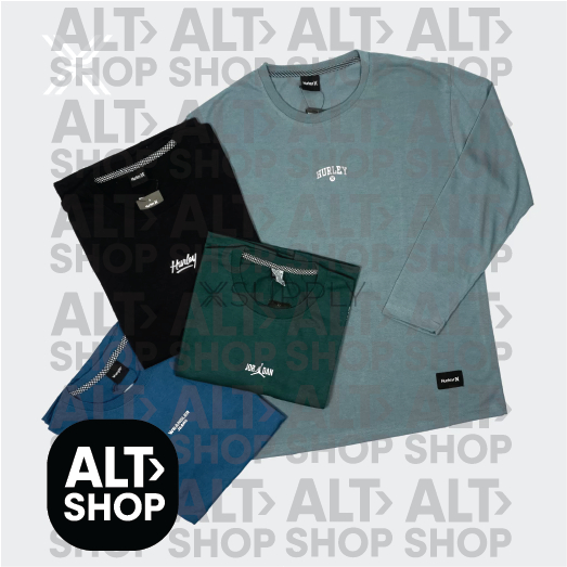 Kaos Lengan Panjang Branded Distro Pria Wanita Size M L XL XXL