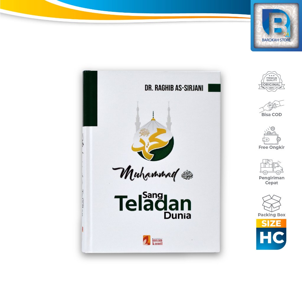 Muhammad Sang Inspirator Dunia Nabi Muhammad Saw Sang Teladan Dunia HardCover Penerbit Insan Kamil