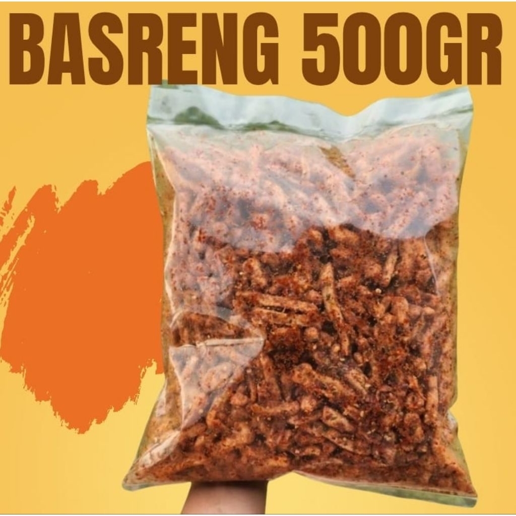 

Basreng Pedas Daun Jeruk 1kg Super Renyah: Menekankan kerenyahan dan ukuran kemasan
