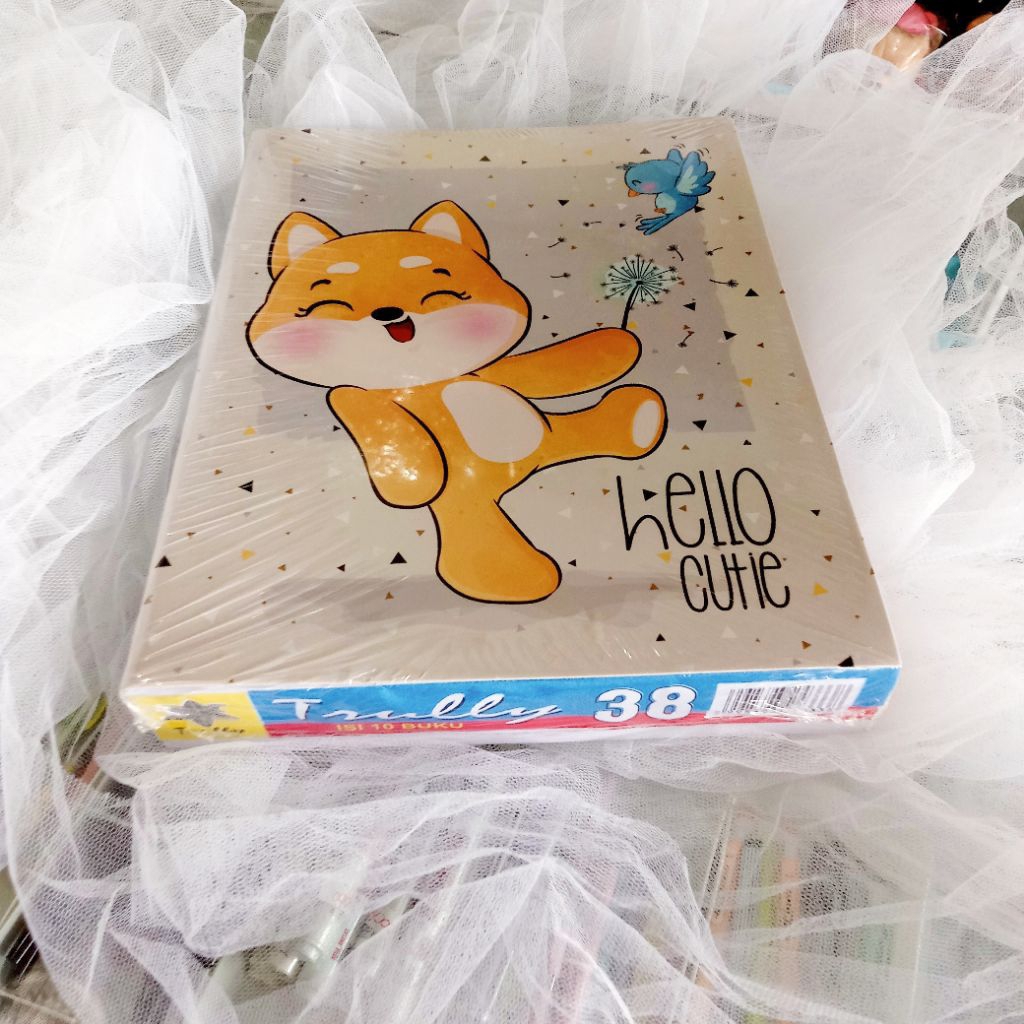 

Isi 38 Lembar. Buku tulis merk trully kualitas seperti SiDu