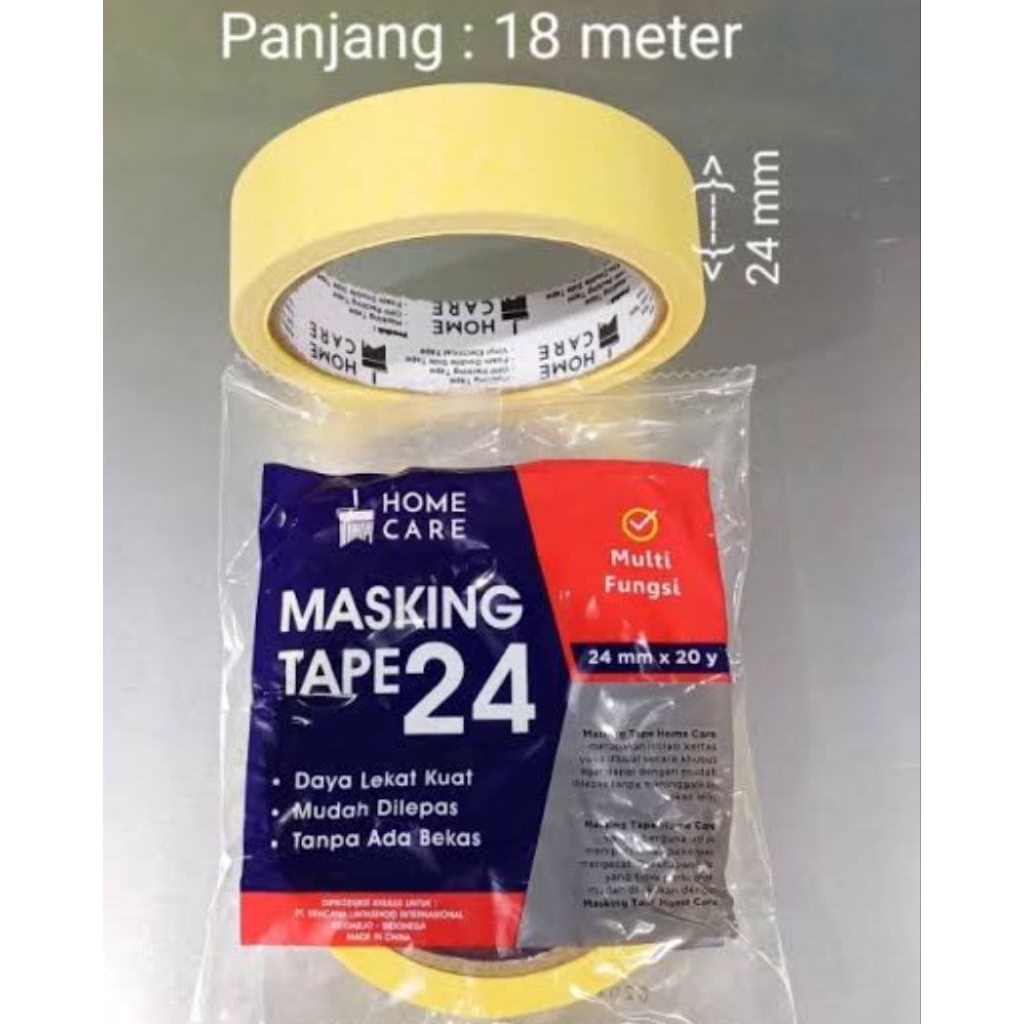 

Lakban/isolasi Kertas HOMECARE 1in 2in