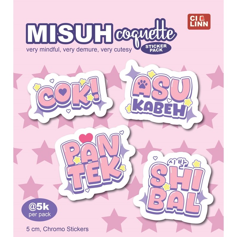 

[CILINN] Sticker Misuh Lucu Marah Kesal