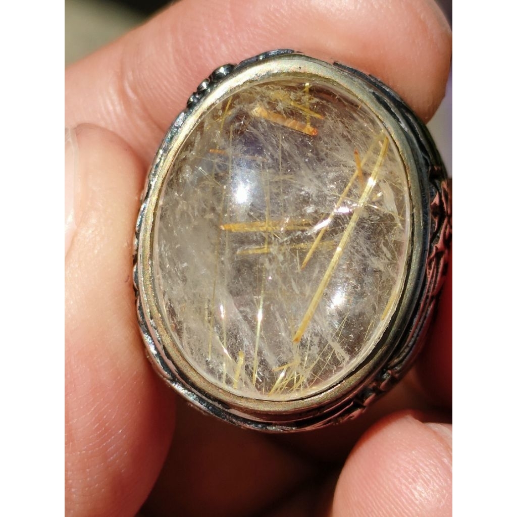 CINCIN BATU KINYANG AIR SERAT EMAS HQ