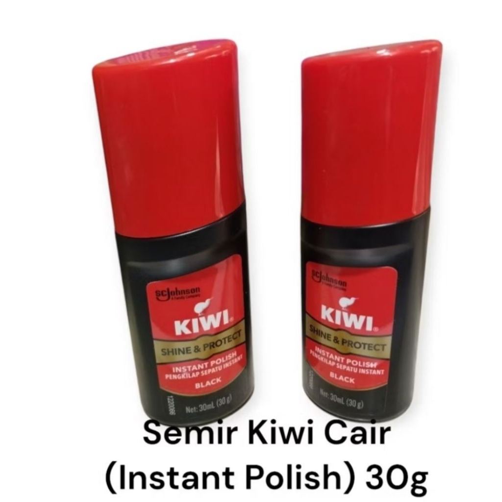Kiwi Semir Sepatu Cair Hitam / Coklat
