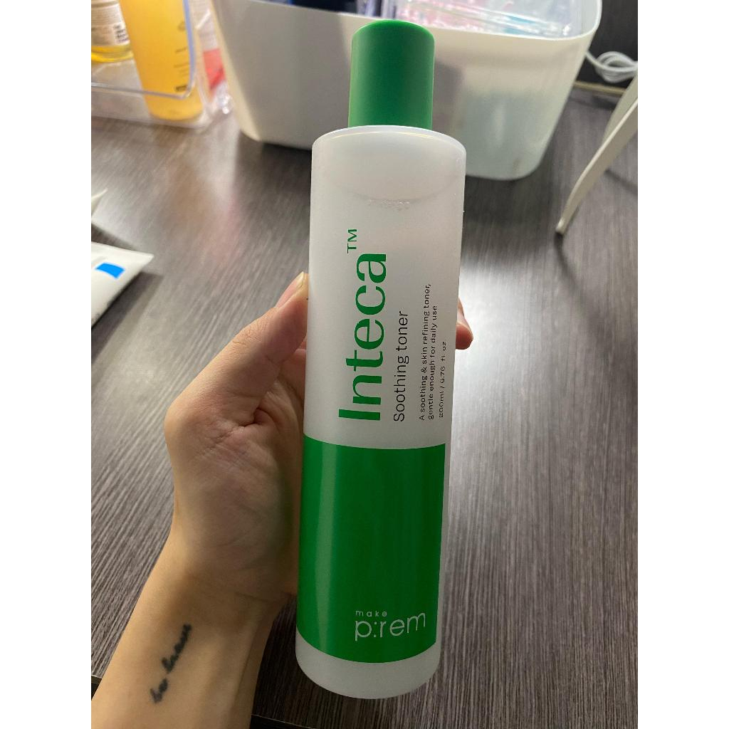 (NEW) Makeprem Inteca soothing Toner Cica 200ML FULL SIZE