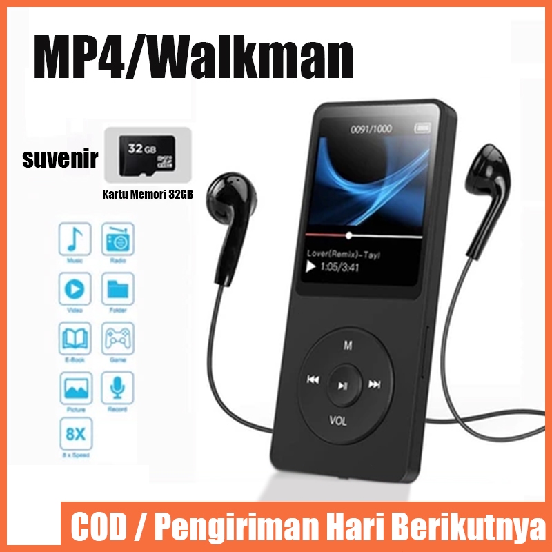 MP3 / MP4 Player untuk Win8 / XP / VISTA HiFi DAP Portable Dengan Port USB / 1,8 inci Mini Bluetooth
