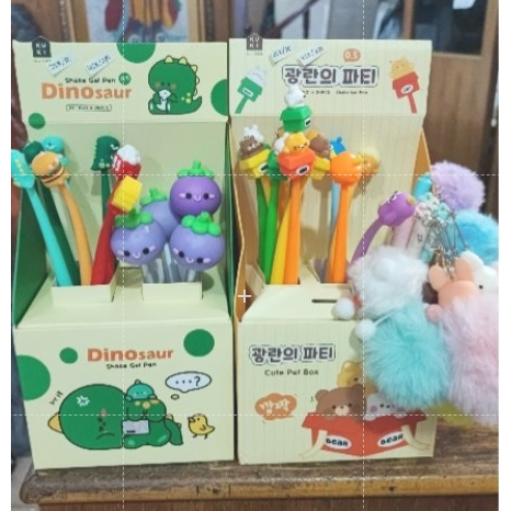 

Pulpen Kuki Lucu – Set Pulpen Unik dengan Tema Dinosaur & Hewan Imut