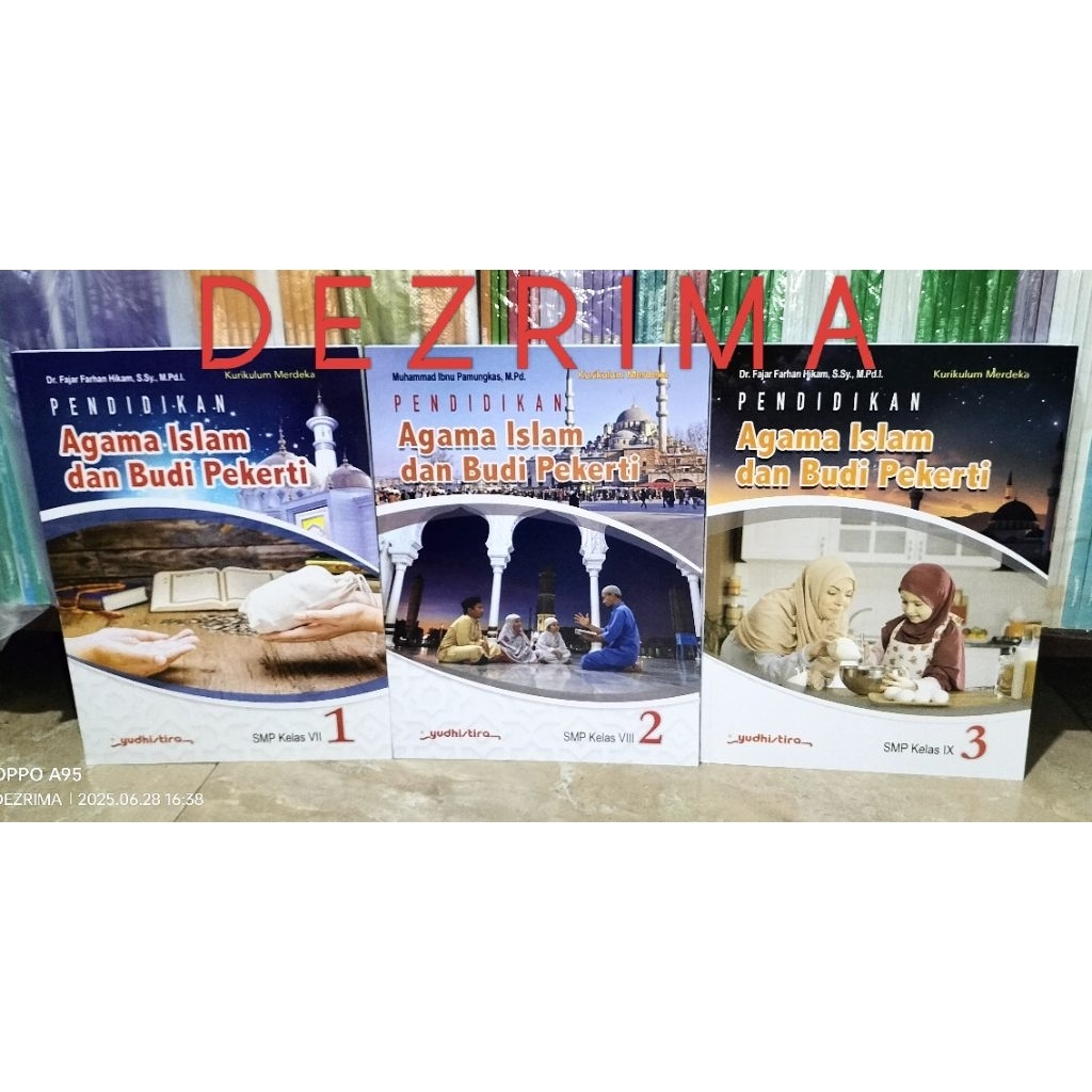 TERBARU AGAMA ISLAM Kelas 1 2 3  SMP/MTS Kurmer - YUDHISTIRA