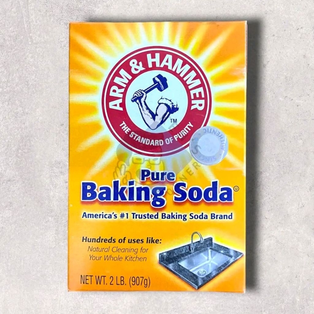 

Arm & Hammer Pure Baking Soda 907 Gram NON ALUMUNIUM / Pure Baking Soda