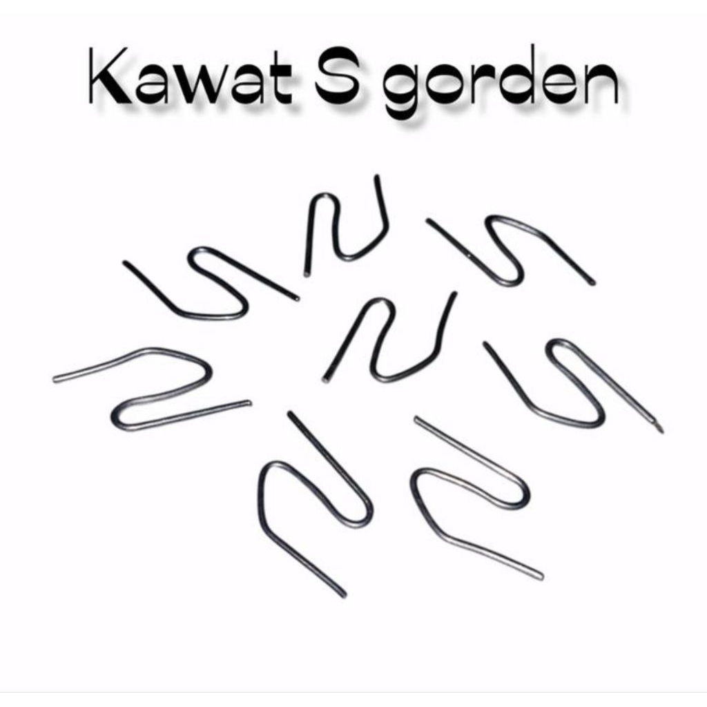 Kawat Gorden / Kawat Hordeng / Pengait Gorden per pcs