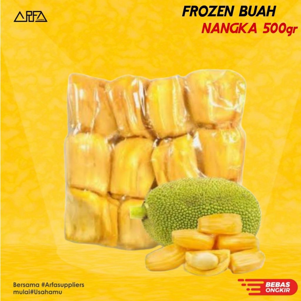 

500gr Frozen Buah Nangka