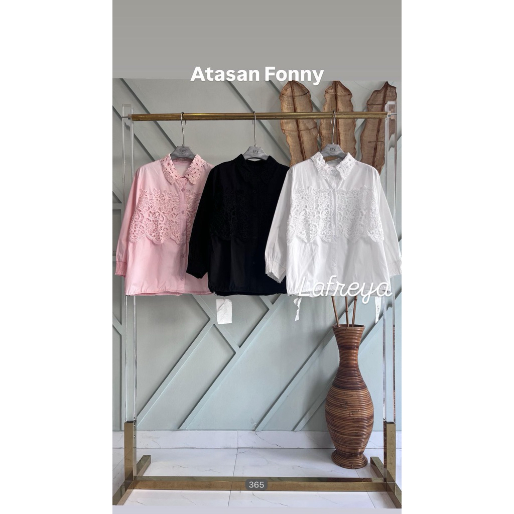 TERBARU Atasan LFY Fonny Bangkok Kemeja by Lafreya