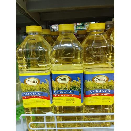 

ORILIA Canola Oil BGE 1 Liter Minyak Kanola Best Quality Omega 3