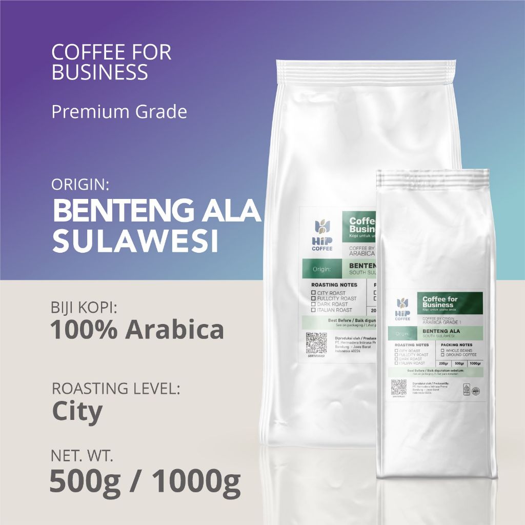

Toraja Benteng Ala Arabica Roasted Beans Coffee