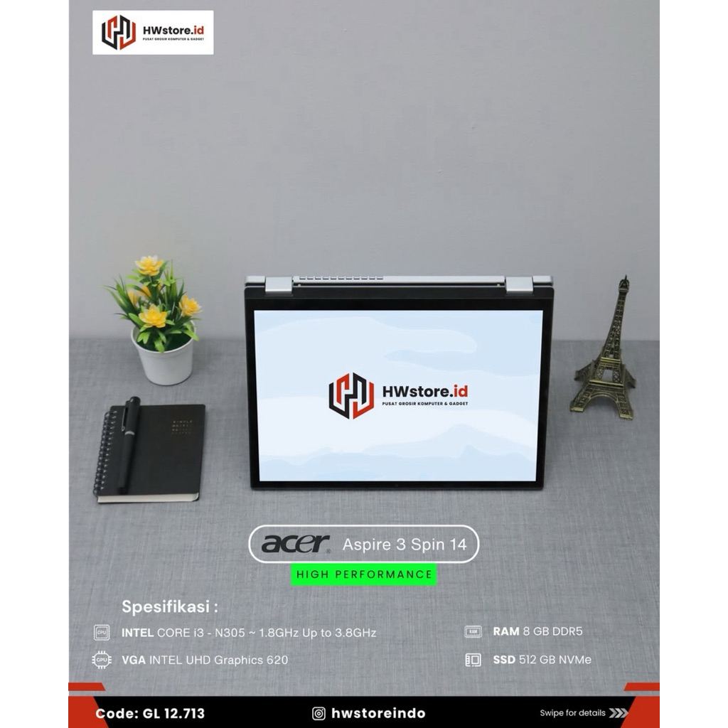 ACER Aspire 3 spin 14 A3SP14-31PT-35GN