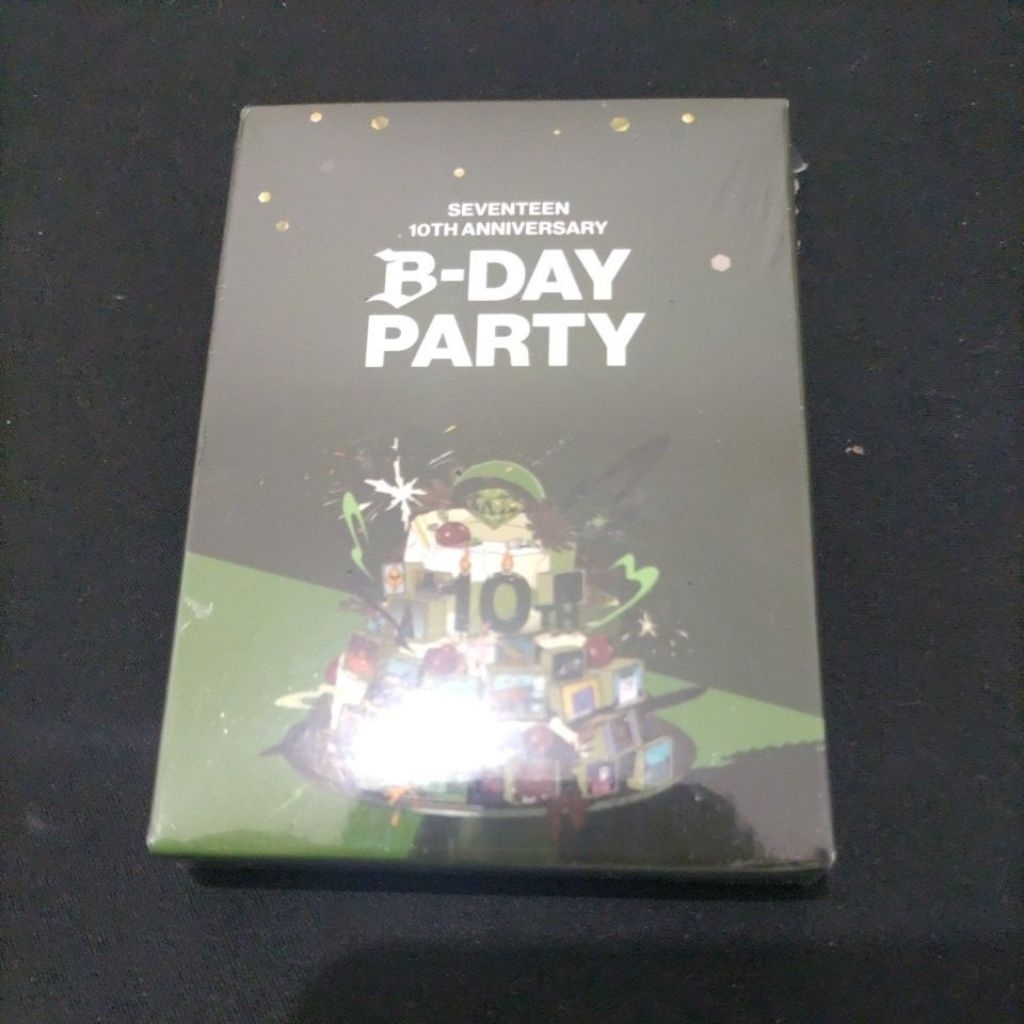 Seventeen PC Stamp Rally OT13 Sealed 10th Anniversary B-Day Party Happy Burstday