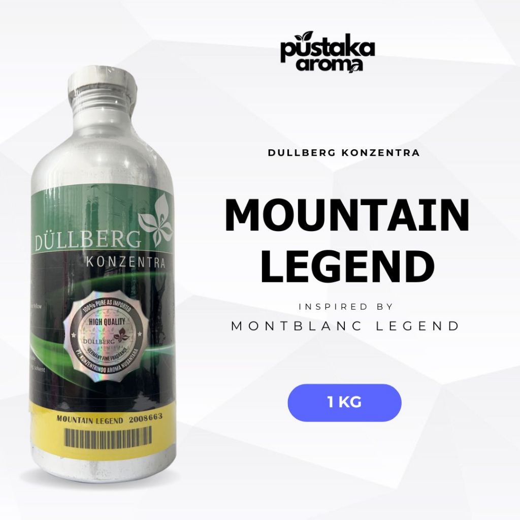 BIBIT PARFUM - MOUNTAIN LEGEND | MONTBLANC LEGEND | DULLBERG KONZENTRA | 1 KG