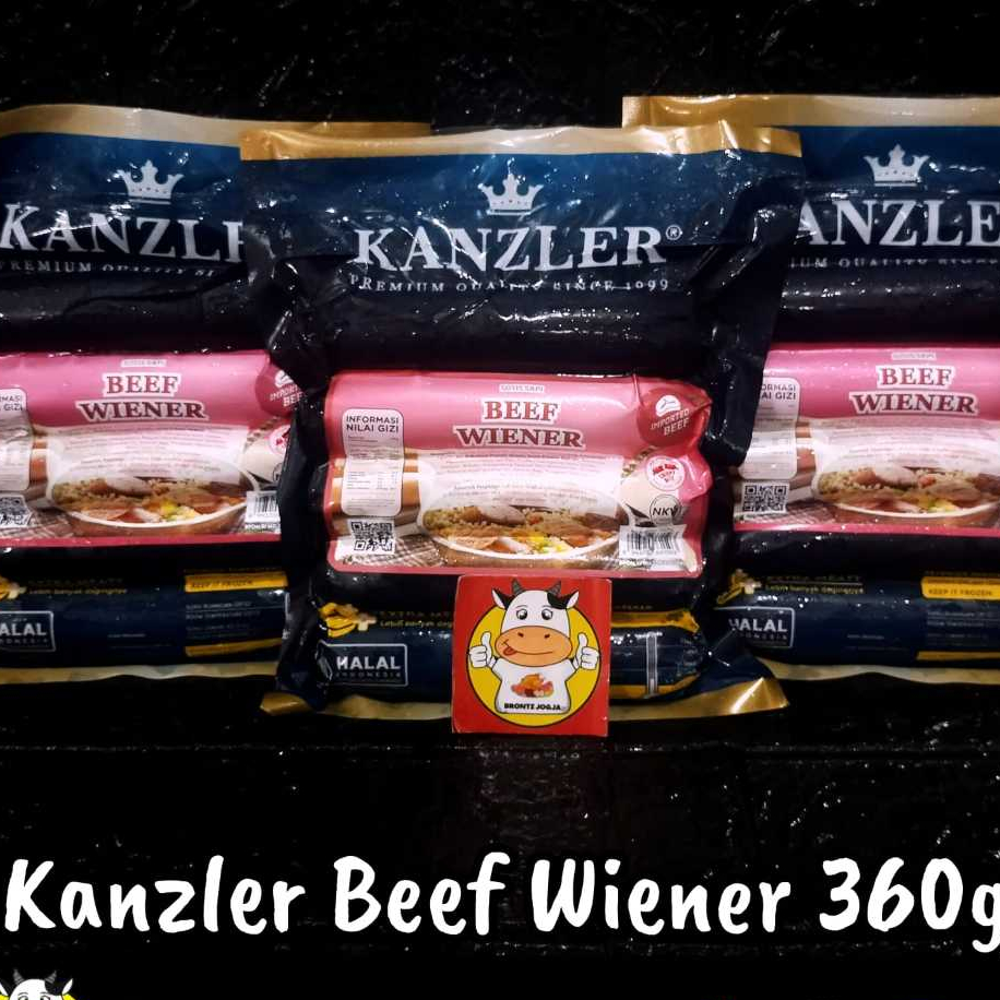 

KANZLER SOSIS BEEF WIENER 360GR - FROZEN FOOD - BRONTZ JOGJA
