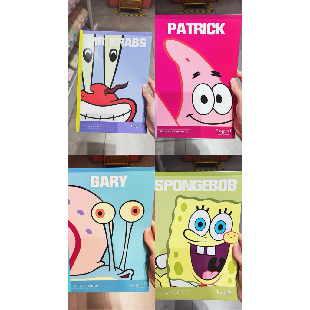 

(NEW) Spongebob Squarepants Notebooks B5